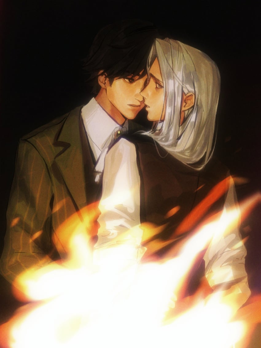 alva lorenz and herman balsa (identity v) drawn by qiu_shandai_jiayang_shu