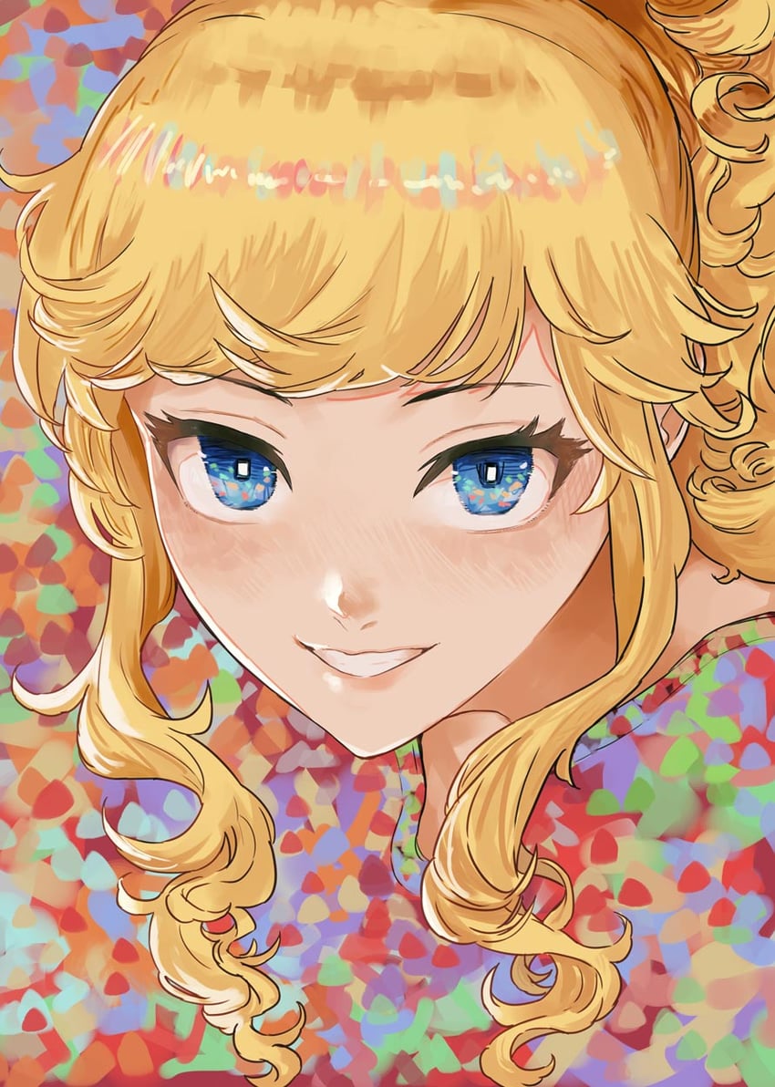 ohtsuki yui (idolmaster and 1 more) drawn by sawarakajin