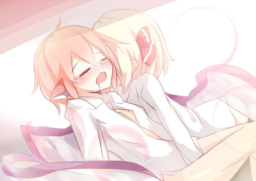 rumia and mystia lorelei (touhou) drawn by poketo
