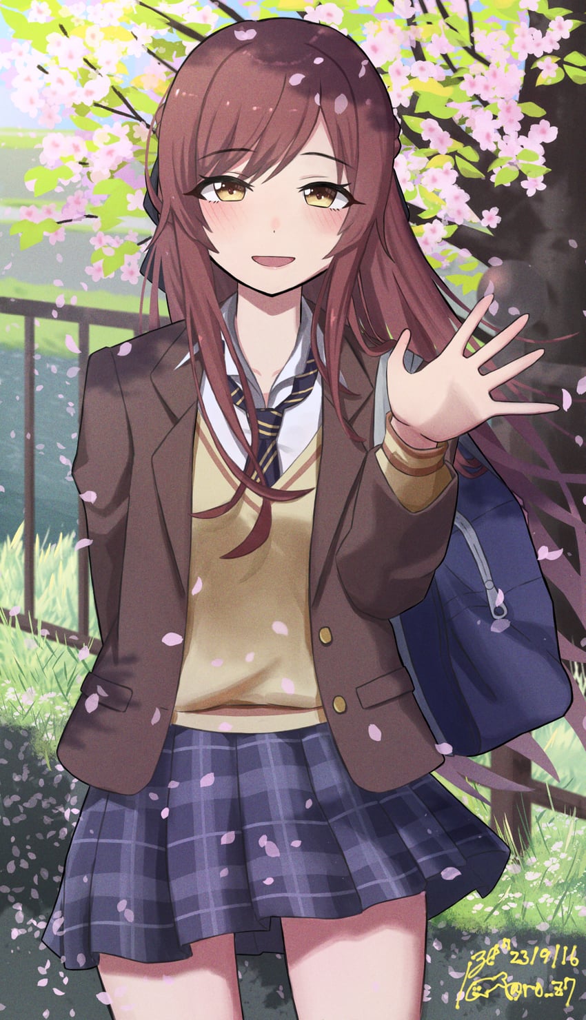 osaki amana (idolmaster and 1 more) drawn by roze_(ro_z7)