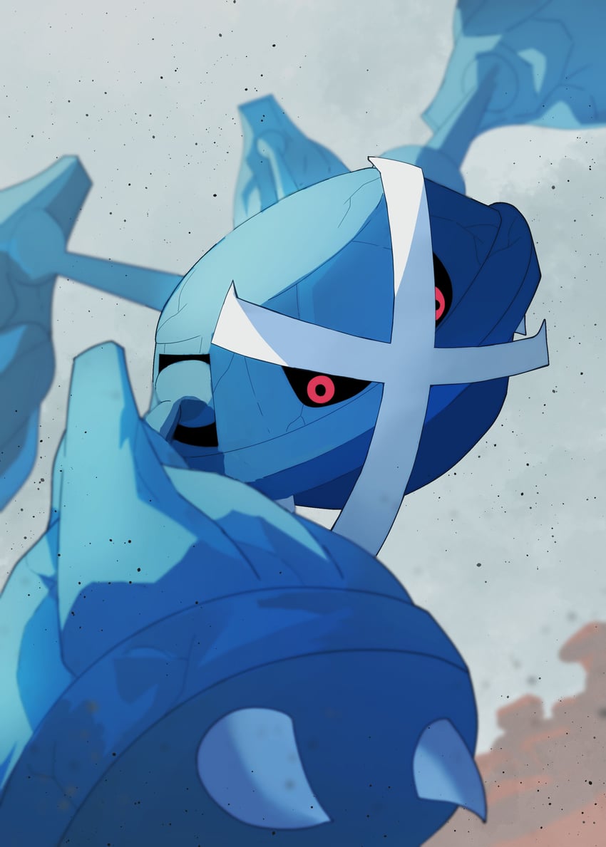 metagross (pokemon) drawn by zeroartwo