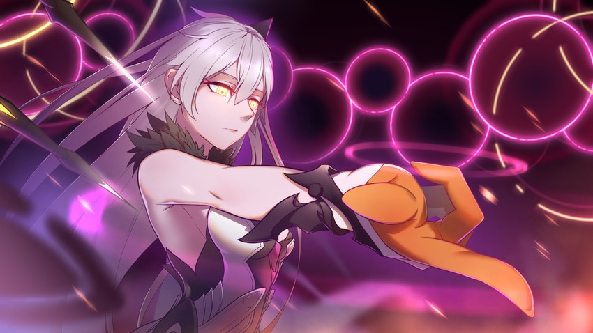 kiana kaslana (honkai and 1 more) drawn by kuro_saki