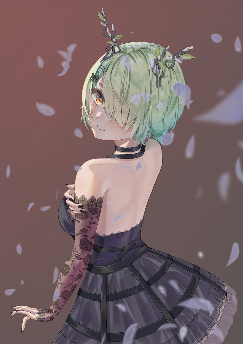 ceres fauna (hololive and 1 more) drawn by satoki