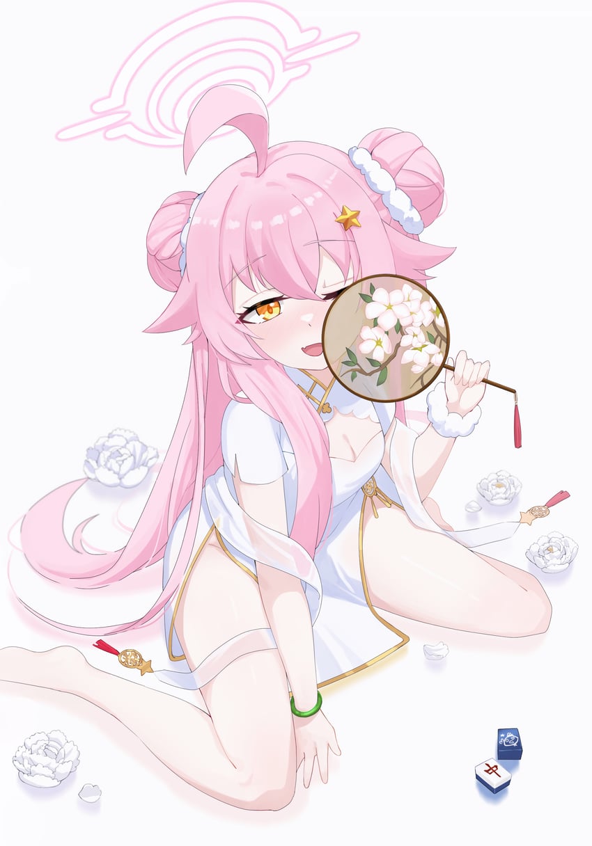 hoshino (blue archive and 1 more) drawn by feza_chen_(ushaku)