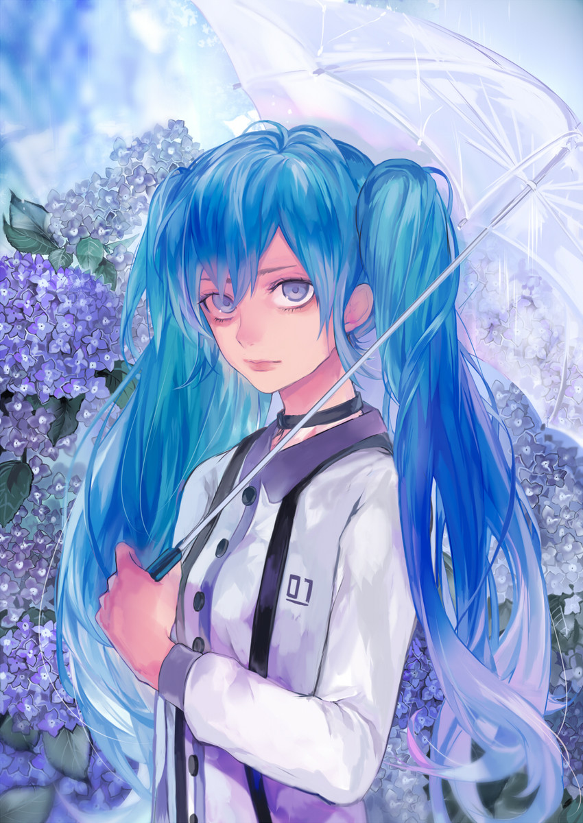 hatsune miku (vocaloid) drawn by tcb