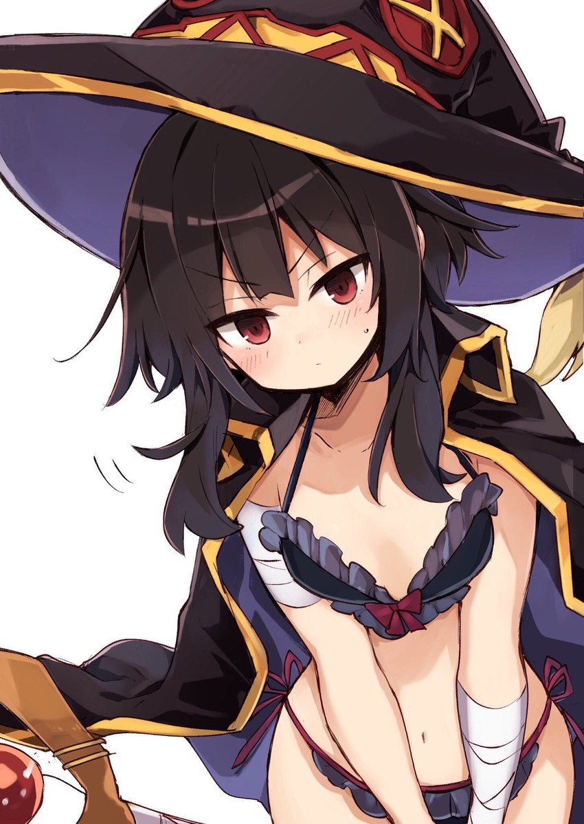 megumin (kono subarashii sekai ni shukufuku wo!) drawn by murakami_meishi