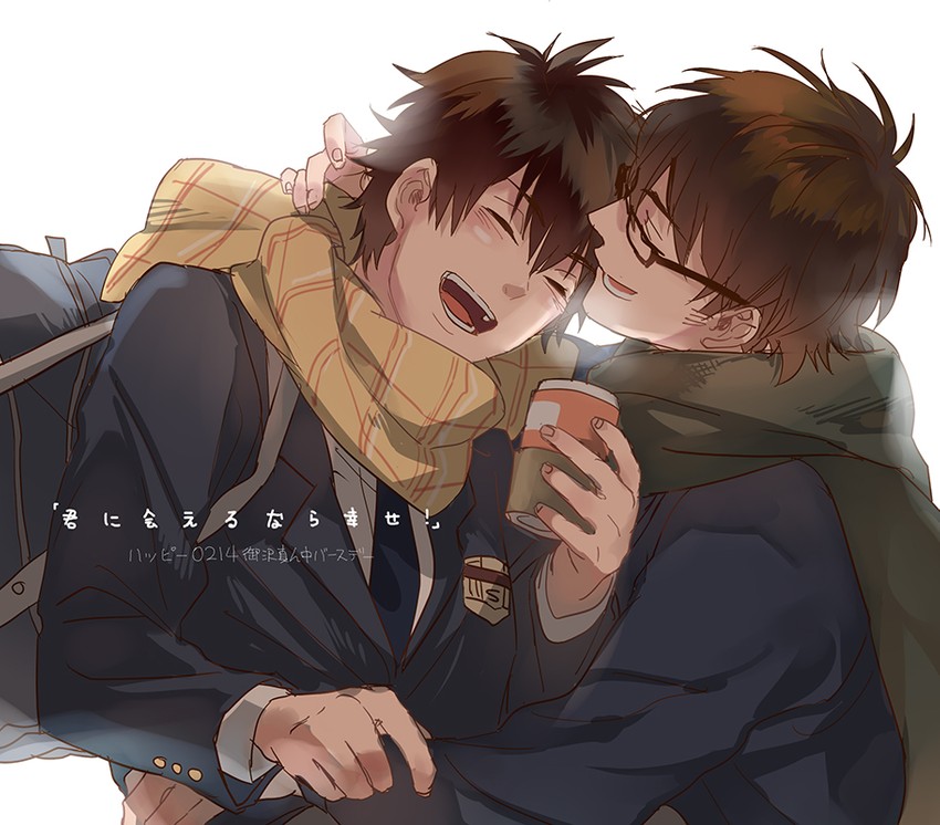 miyuki kazuya and sawamura eijun (ace of diamond) drawn by shibakitsu_0121