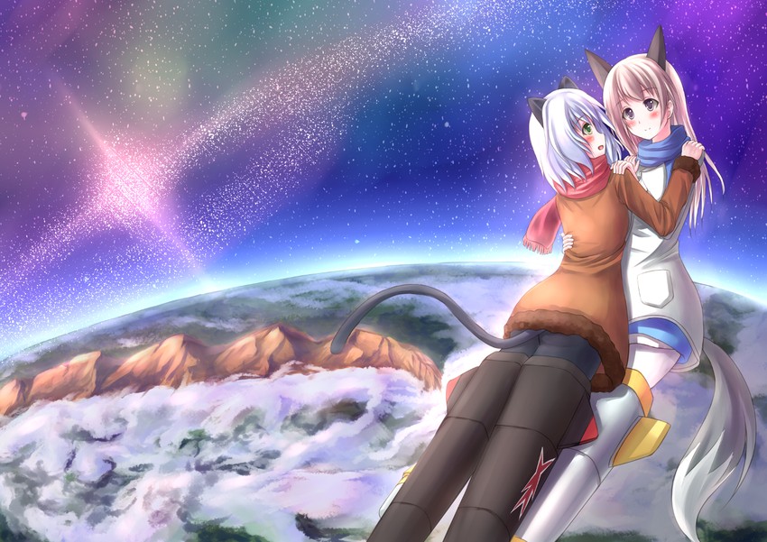 sanya v. litvyak and eila ilmatar juutilainen (world witches series and 1 more) drawn by kino_(kino_buro)