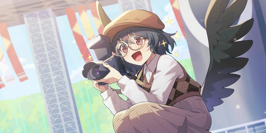 shameimaru aya (touhou and 1 more) drawn by hakasesuicchi