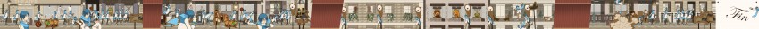 hatsune miku, kagamine rin, kagamine len, megurine luka, kaito, and 6 more (vocaloid and 1 more) drawn by bridget00747