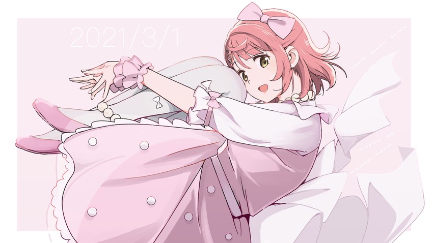 uehara ayumu (love live! and 1 more) drawn by yokota_takumi
