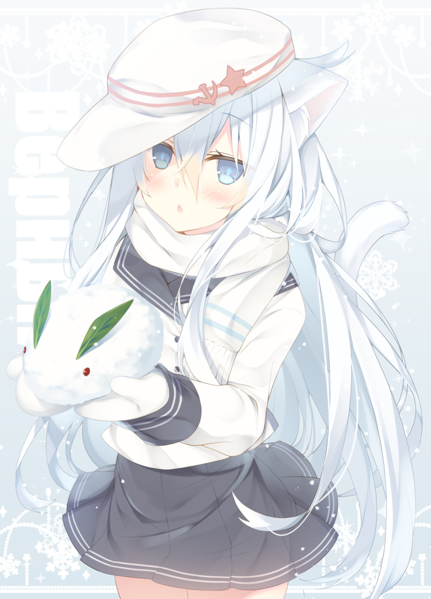hibiki and verniy (kantai collection) drawn by miko_(royal_milk)