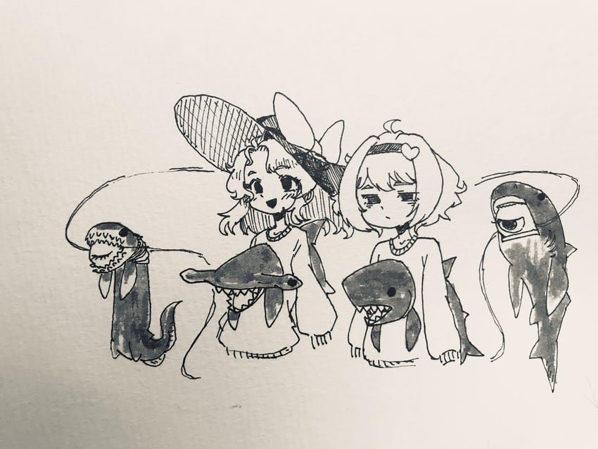 komeiji koishi and komeiji satori (touhou) drawn by anderson_m0311