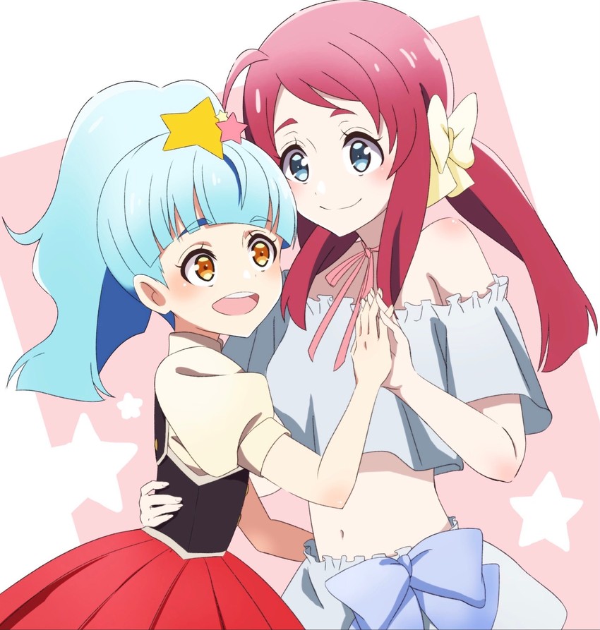 minamoto sakura and hoshikawa lily (zombie land saga) drawn by yaeta_(t923)