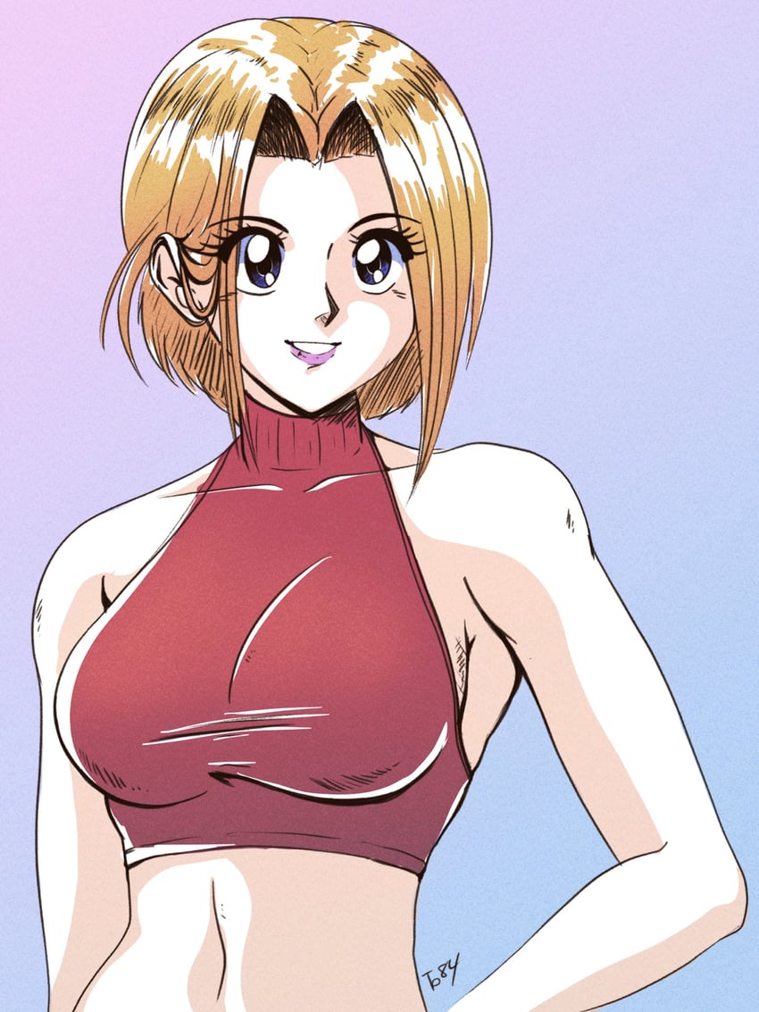 blue mary (the king of fighters and 1 more) drawn by tedbob84