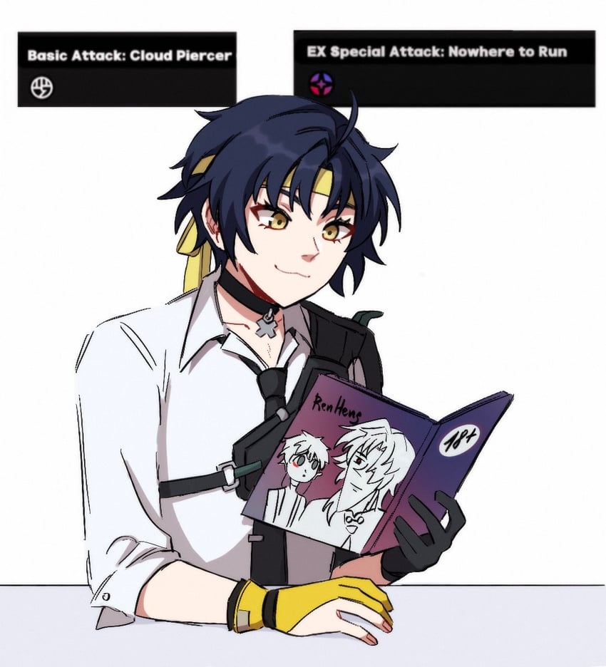 dan heng, blade, and asaba harumasa (honkai and 3 more) drawn by kairusha