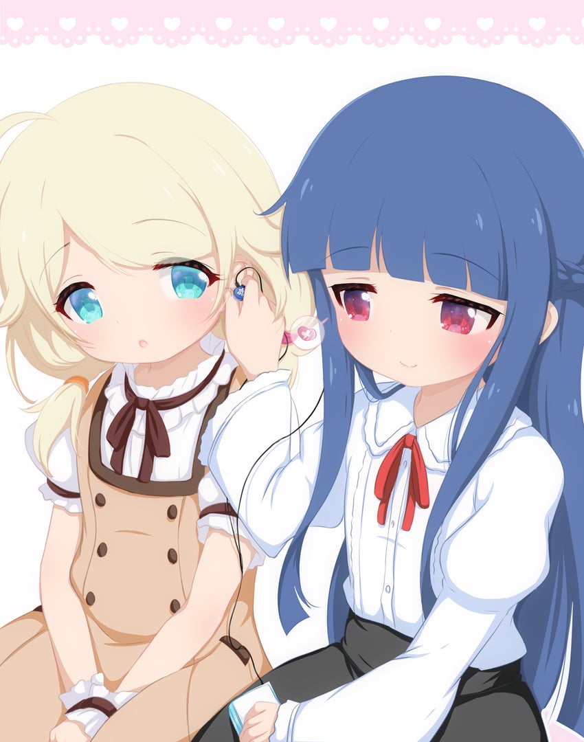 sajo yukimi and yusa kozue (idolmaster and 1 more) drawn by hosizora_mikoto