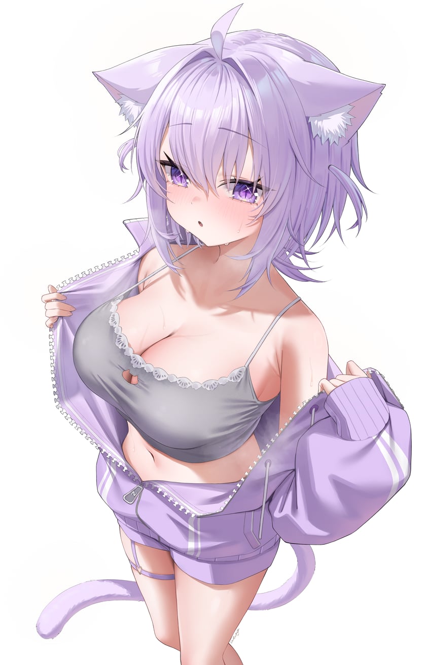 nekomata okayu (hololive) drawn by ai_(u_e_o_o)