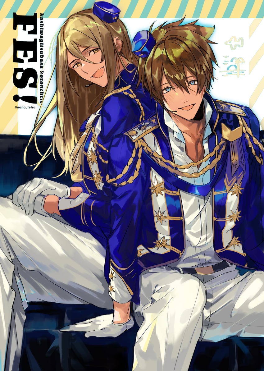 kashiwagi tsubasa and koron chris (idolmaster and 1 more) drawn by nana_tetra