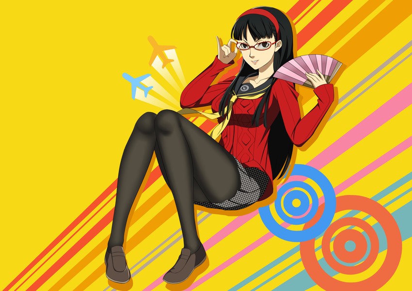 amagi yukiko (persona and 1 more) drawn by nottme