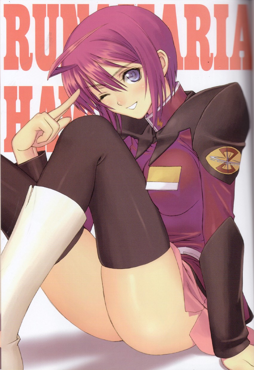lunamaria hawke (gundam and 2 more) drawn by tony_taka