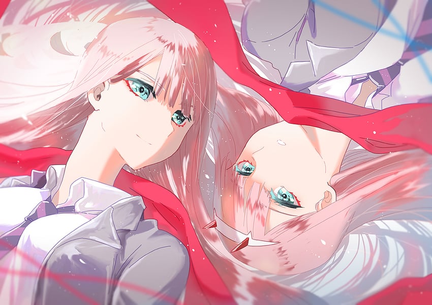zero two (darling in the franxx) drawn by futami_(futamito)