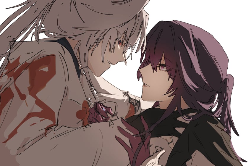 kafka and feixiao (honkai and 1 more) drawn by brenn_(idwytl)