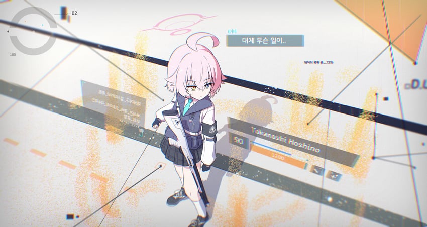 hoshino (blue archive and 1 more) drawn by kiroshi