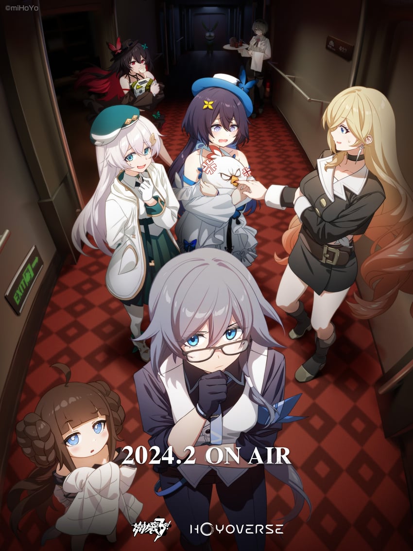fu hua, seele vollerei, theresa apocalypse, rita rossweisse, homu, and 4 more (honkai and 1 more)