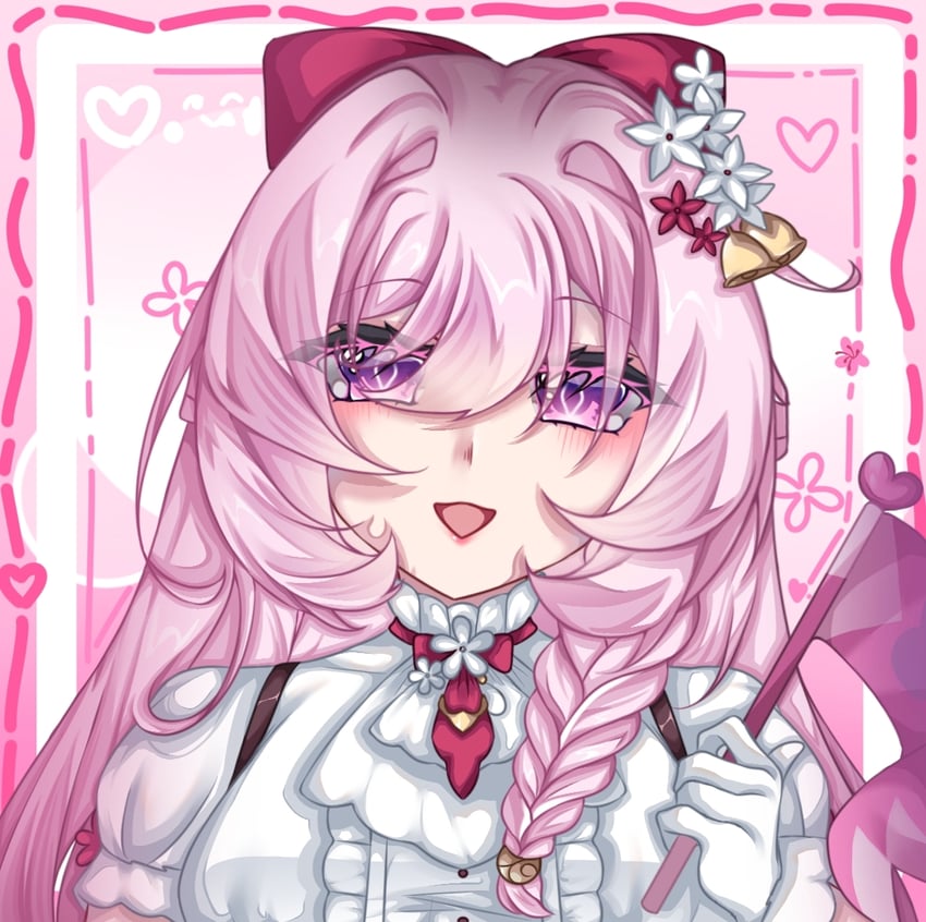 elysia (honkai and 1 more) drawn by ansha_da_wei