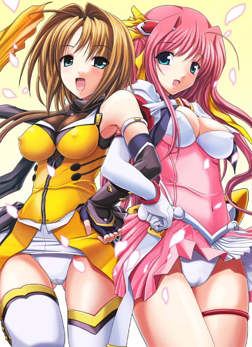 takamori haruka, escalayer, and kouenji sayuka (choukou and 2 more) drawn by v-mag