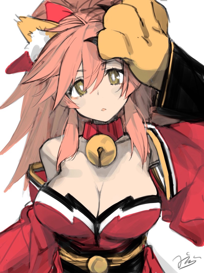 tamamo and tamamo cat (fate and 2 more) drawn by onodera_(einsatz)