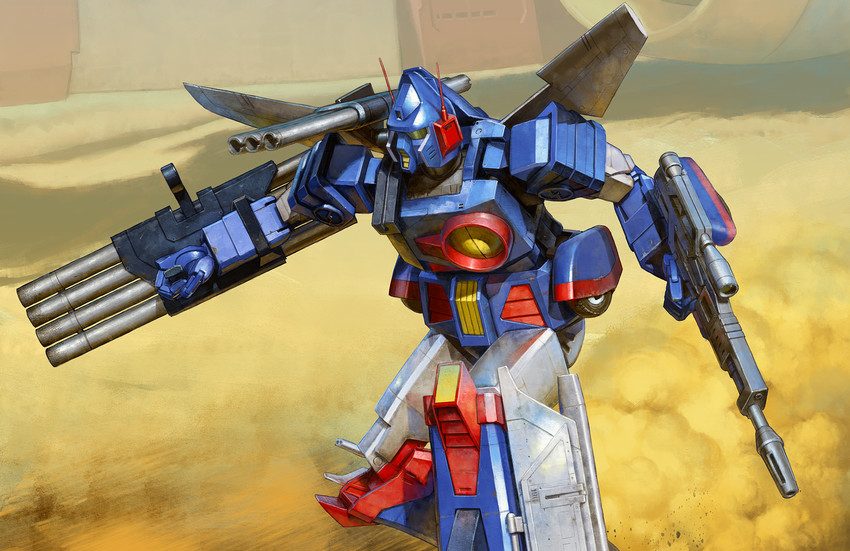xabungle and iron gear (sentou mecha xabungle) drawn by nakakita_kouji