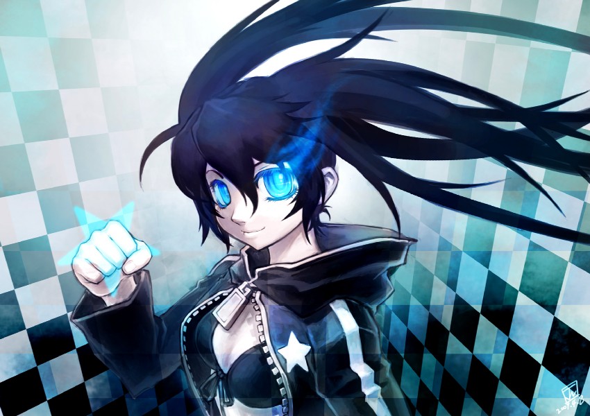 black rock shooter (black rock shooter) drawn by cat_shi