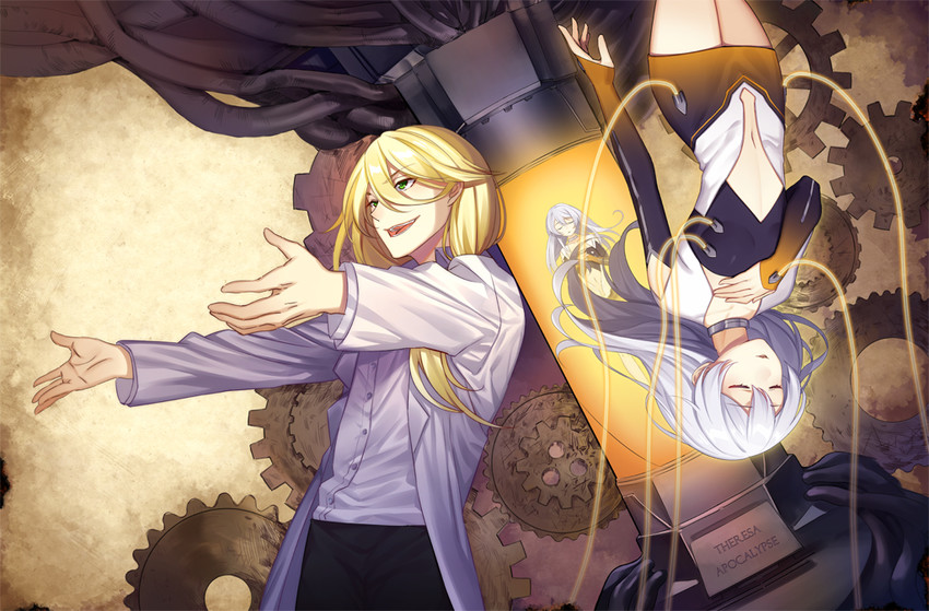 theresa apocalypse and otto apocalypse (honkai and 1 more) drawn by sougishi_ego
