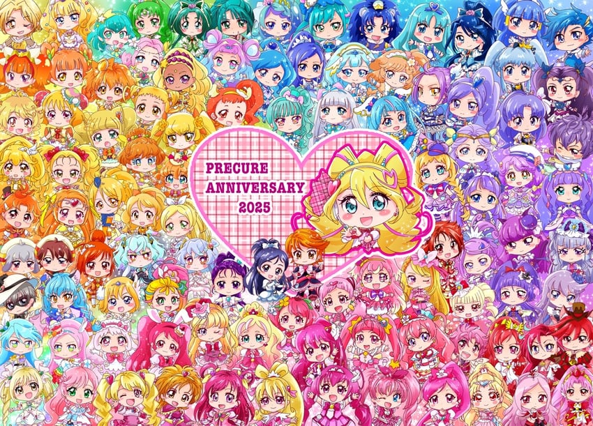hishikawa rikka, aoki reika, sora harewataru, misumi nagisa, kenzaki makoto, and 55 more (precure and 16 more) drawn by manekineko5319