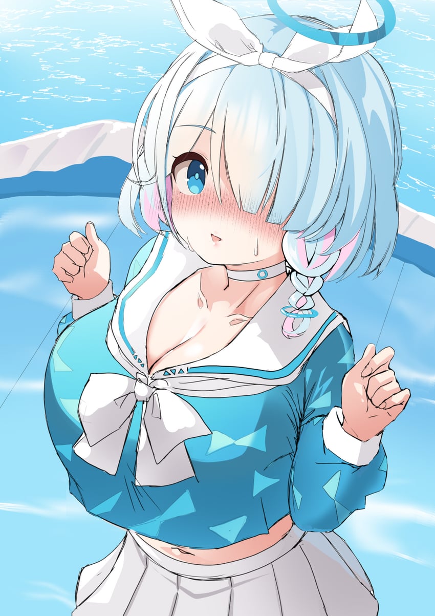 arona (blue archive) drawn by takimoto_yukari
