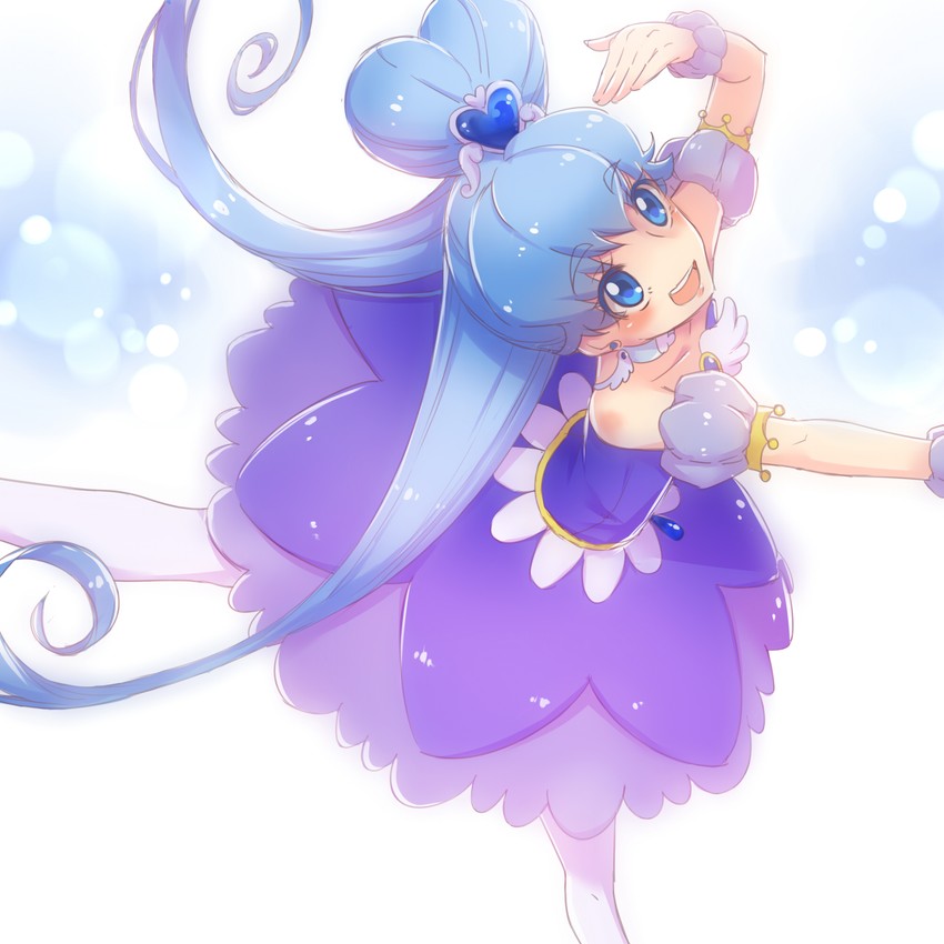 shirayuki hime and cure princess (precure and 1 more) drawn by nijigami_rin