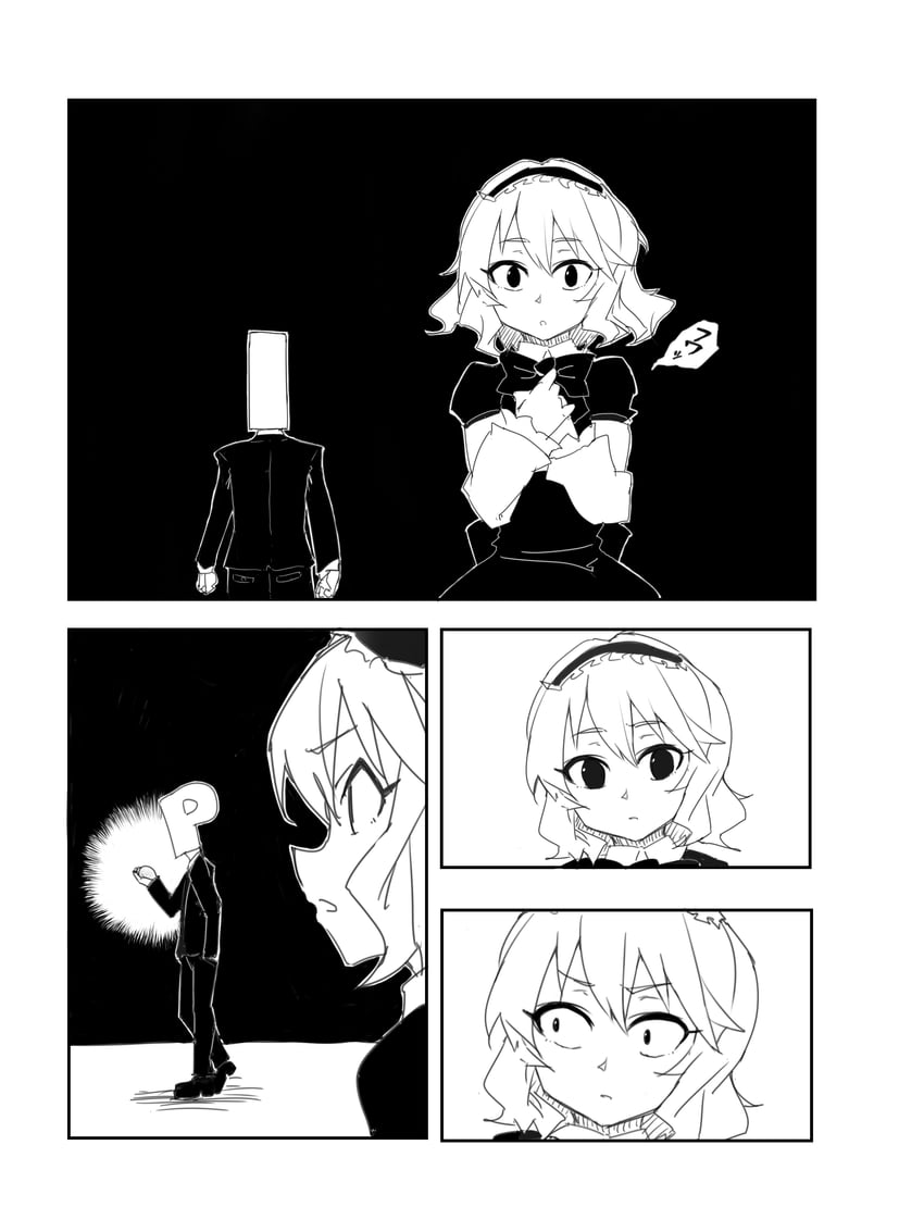 producer, sakurai momoka, and p-head producer (idolmaster and 2 more) drawn by naltal