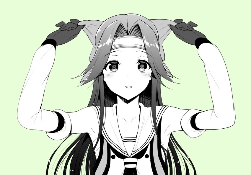 jintsuu and jintsuu kai ni (kantai collection) drawn by asahina_hikage