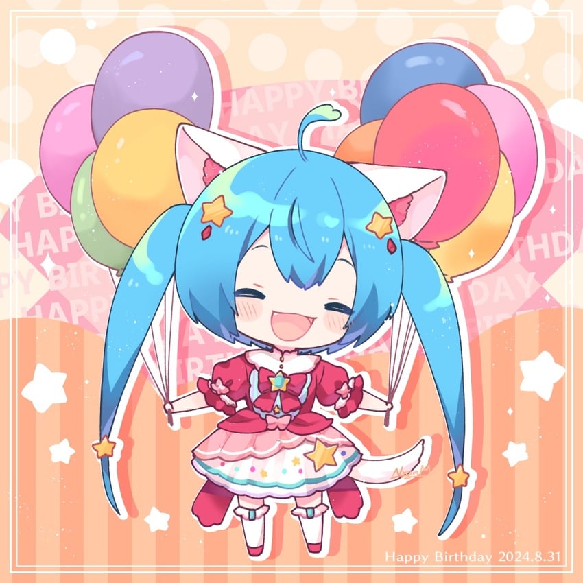 hatsune miku and wonderlands x showtime miku (vocaloid and 1 more) drawn by shinyae