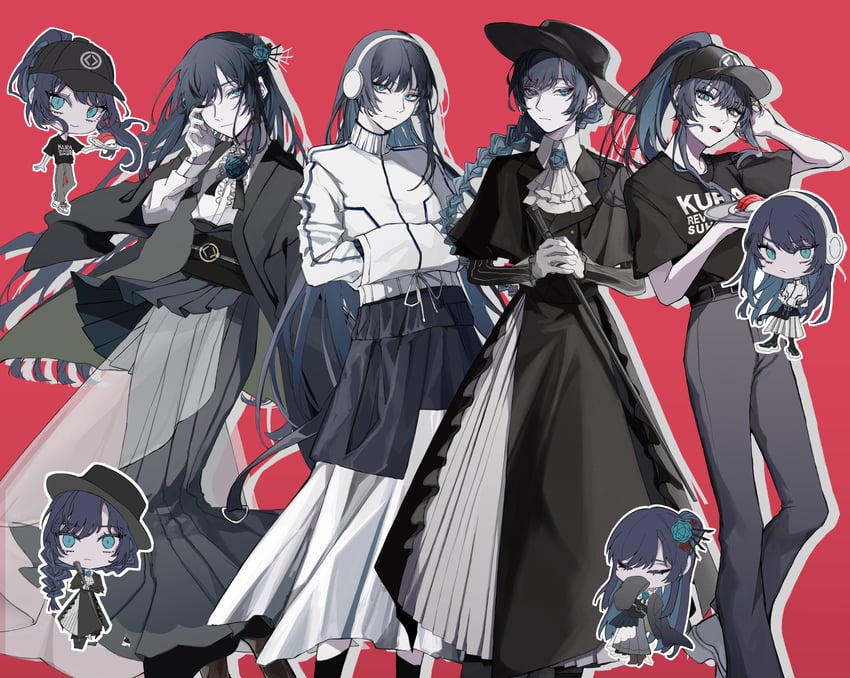 chando (ado and 1 more) drawn by orihara_(ewkkyorhr)