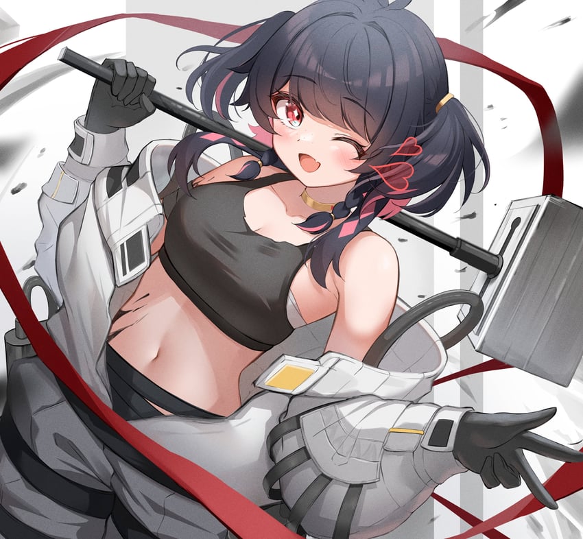 mivi aivori (v&u entertainment) drawn by mahiro_(mahiron1062)