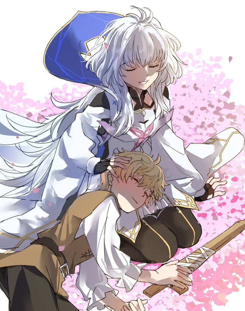 merlin and arthur pendragon (fate and 3 more) drawn by tsengyun