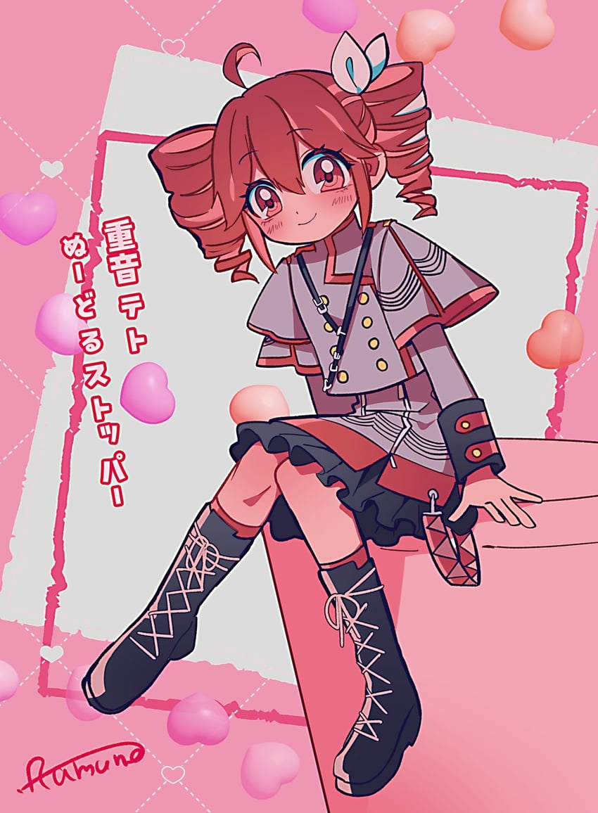 kasane teto (utau and 1 more) drawn by yuusuke-kun