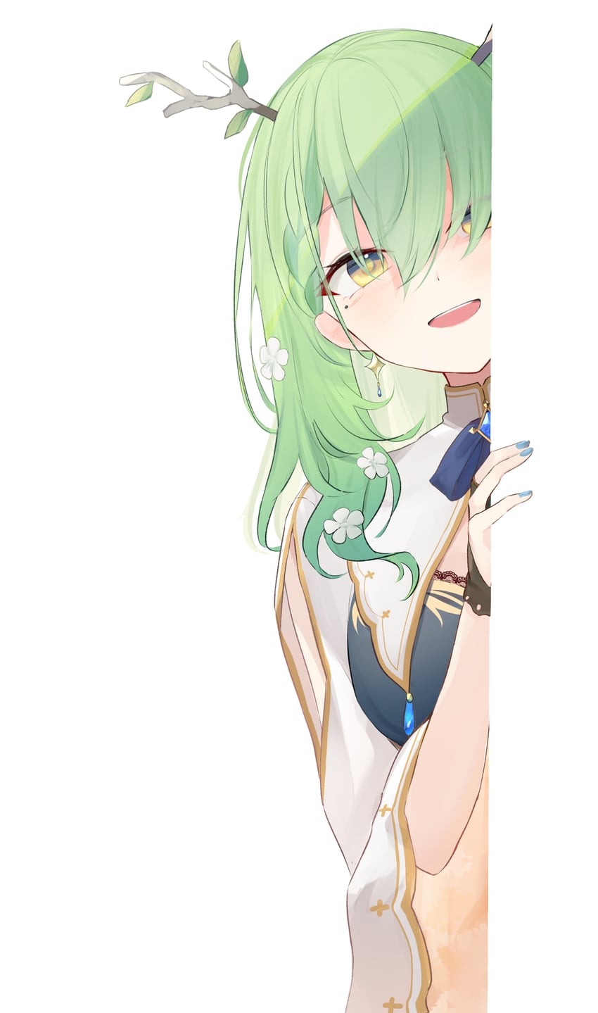 ceres fauna (hololive and 1 more) drawn by shuuzo3