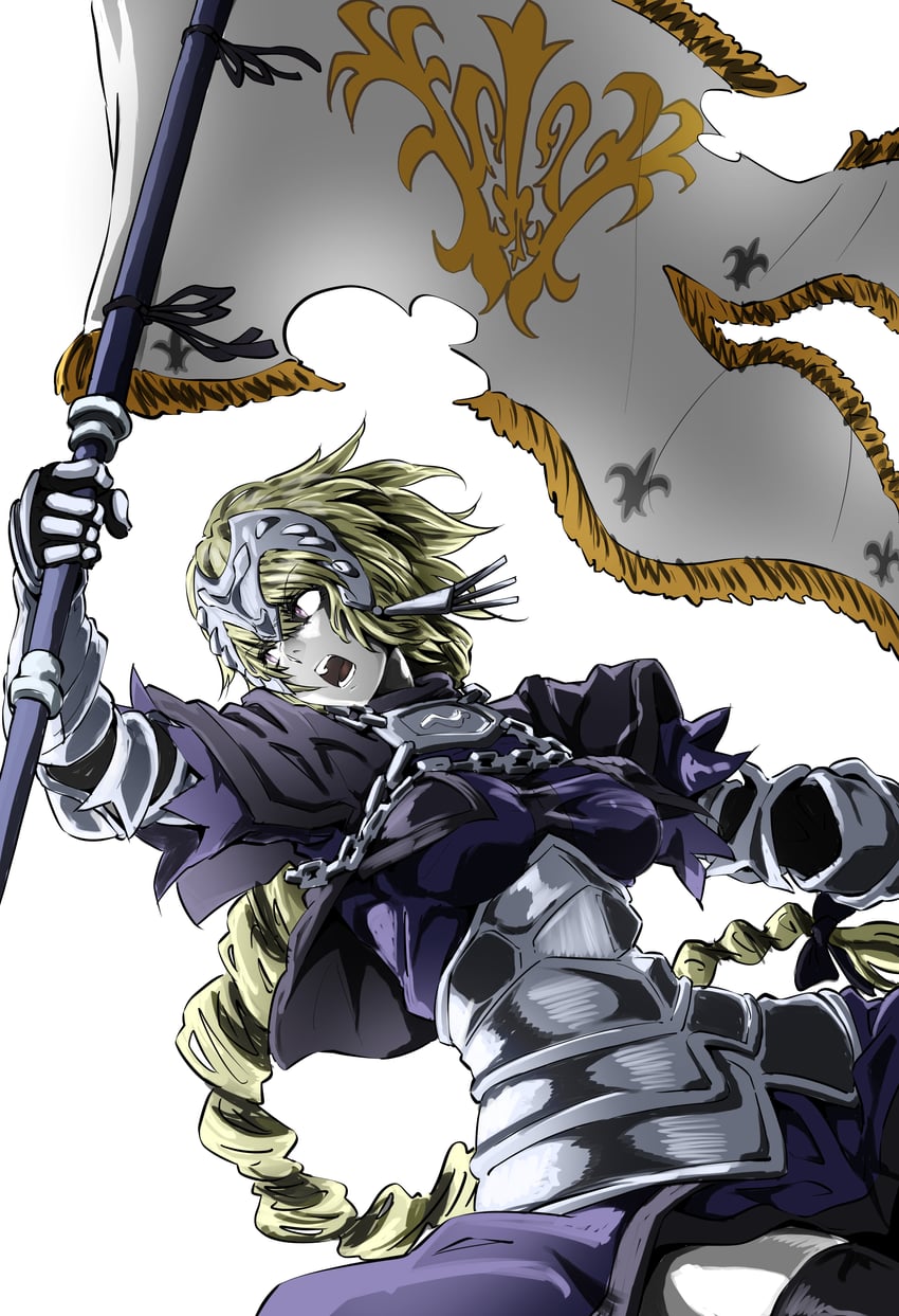 jeanne d'arc (fate and 1 more) drawn by kimuwaipu