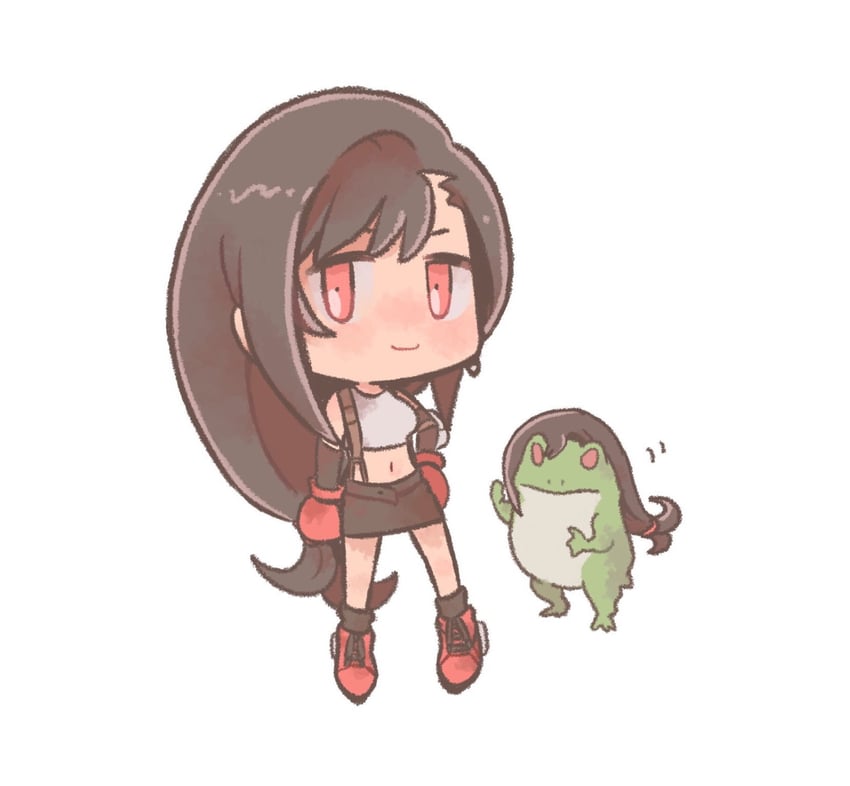 tifa lockhart (final fantasy and 1 more) drawn by tasituma2