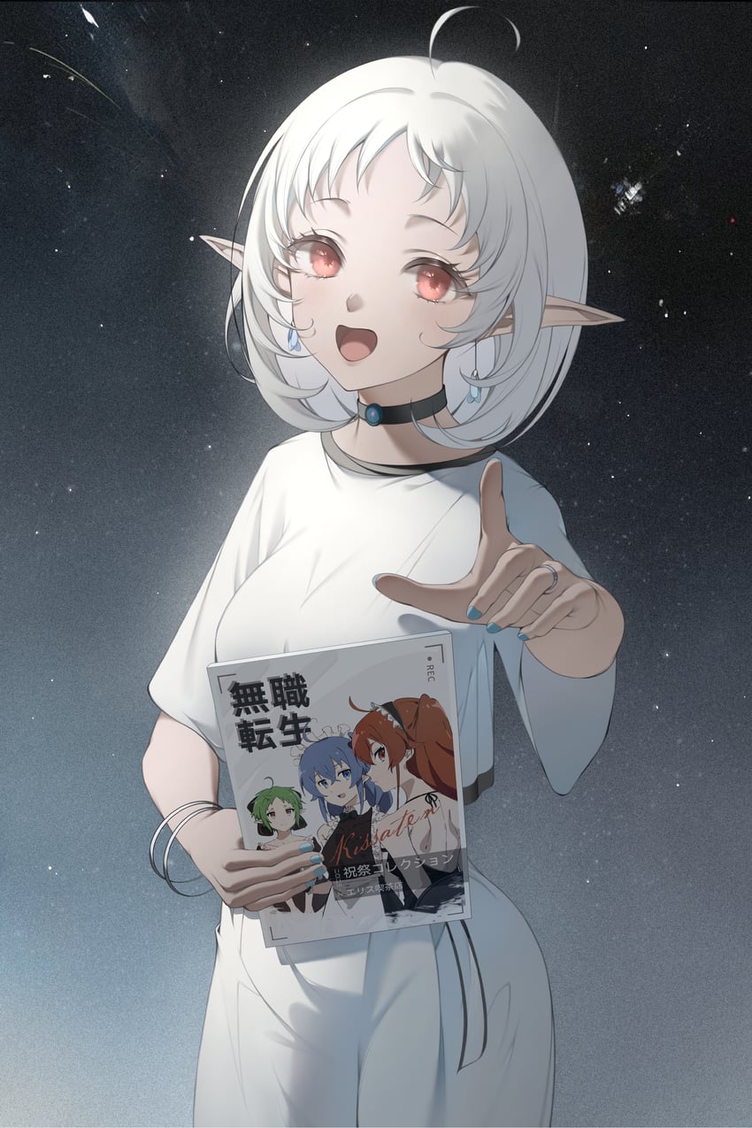 roxy migurdia, eris greyrat, and sylphiette (mushoku tensei) drawn by wangza