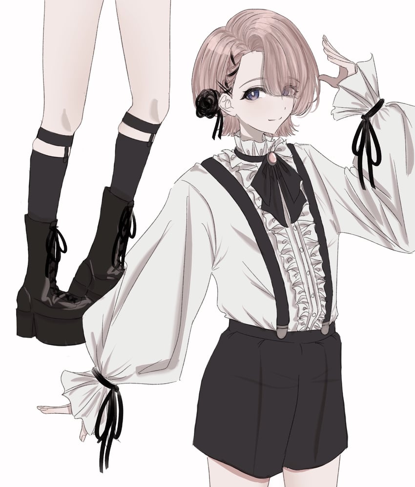 arimura mao (idolmaster and 1 more) drawn by 28ki_00